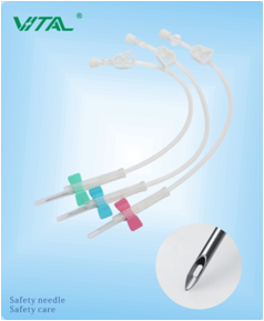 VITAL” Disposable Safety A.V. Fistula Needle Set