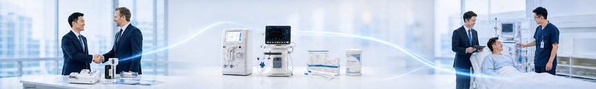 Partnerships with manufacturers extending across product representation, clinical sales, and professional service